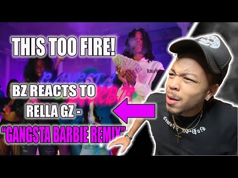 THIS TRIO IS INSANE! Rella Gz x Sha Gz x Yus Gz - Gangsta Barbie Remix (REACTION)