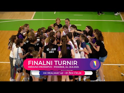 KK Realway (Sarajevo) 42 : 61 ŽKK Čelik (Zenica) 25.6.2023.