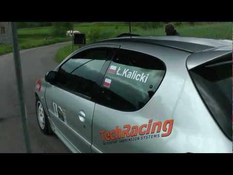 1 Zamkowy Wyścig Dębno 2012 - Łukasz Kalicki - Peugeot 206 RC