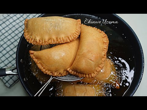 THE BEST Fried meat pies recipe | How to make Nigerian fried meat pie recipe - Empanada Recipe