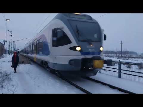 Esztergom flirt Z72-ES zónázó vonat 🚆 indul Esztergomba 16.21 órakor üdv a vezérnek 2026.01.15