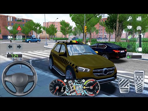 Taxi Sim 2020 #10 - Mercedes SUV Taxi Driving Android iOS Gameplay