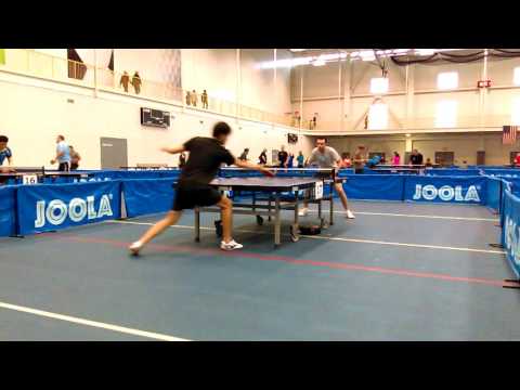 [Table Tennis] Lawrence (~2050) vs. Jorge Gomez (~1980) - Aurora Open 2017