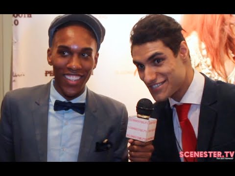 Emmanuel Kelly from X Factor Interview  at the Blazing Borders Legacy Series