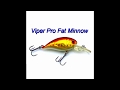 Viper Pro Fat Minnow 4,0cm Flamingo Mini Crankbait 4cm - Flamingo - 5g - 1Stück