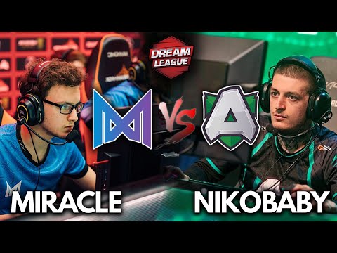 NIGMA VS ALLIANCE - MIRACLE Build Maelstorm Vs NIKOBABY | DPC EU | Dreamleague |