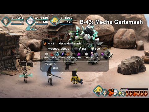 Fantasian Neo Dimension - BOSS-43 Mecha Garlamash