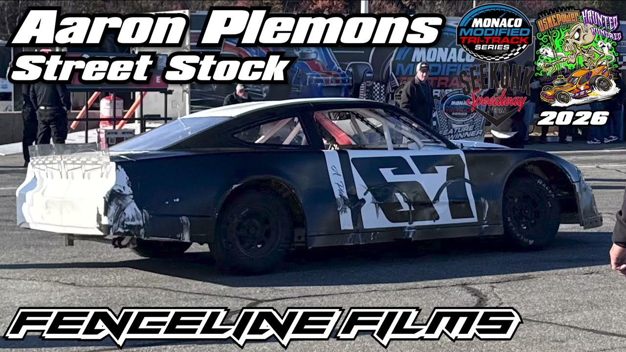 Aaron Plemons Street Stock USNE Power Haunted Hundred XL Seekonk Speedway 2026