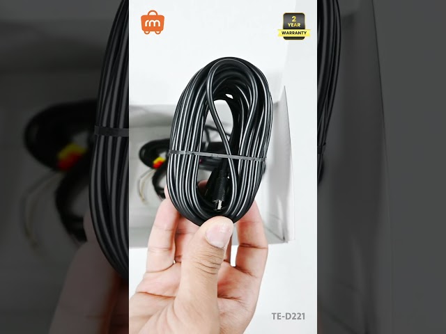 TE-D221 - Tikar Dash Cam 2K Dual Cameras with WIFI, 24-Hour Recording, APP + Audio Recording