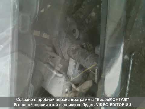 BMW X 3 Снятие переднего бампера