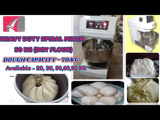Planetary & Spiral Mixer - Commercial Dough Mixer Manufacturer from New ...