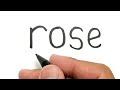 View 30 Very Easy Cartoon Very Easy Rose Drawing For Kids
