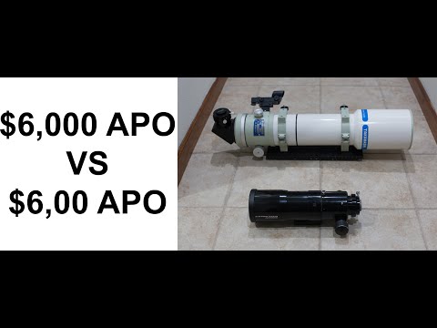 $600 vs $6000 APO telescope??? Are the premium refractors worth it?