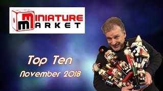 Top 10 Board Games from Miniature Market - November 2018