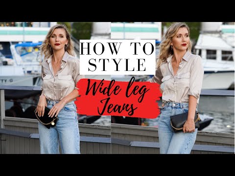HOW TO STYLE WIDE LEG JEANS- WITH 6 OUTFIT IDEAS