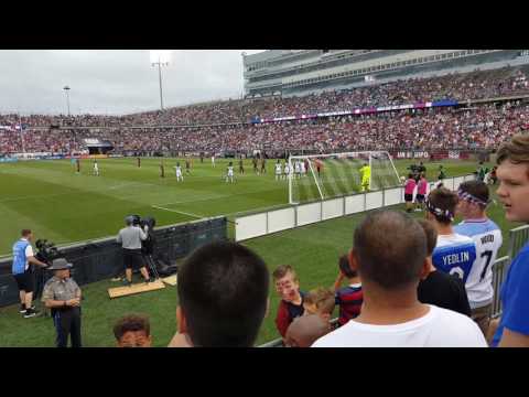 Kellyn Acosta first national team goal: Free kick vs. Ghana 7/1/17