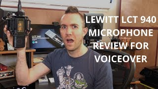 Video thumbnail for LEWITT LCT 940 Microphone Review For Voiceover By Jordan Reynolds by Jordan Reynolds