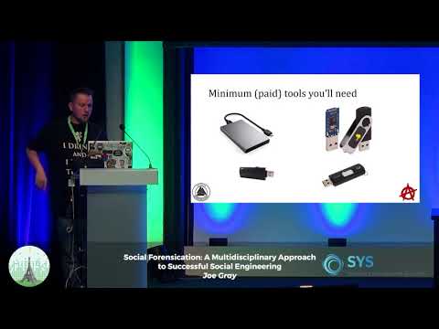 HIP19: Social Forensication: A Multidisciplinary Approach to Successful Social Engineering - J.Gray