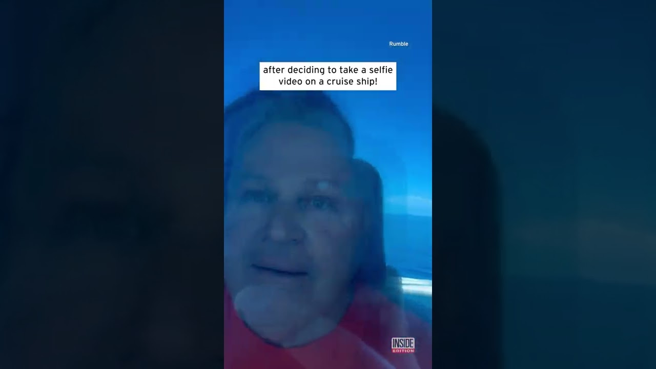 Man Taking a Selfie Video Sees 'Ghost' in Window #shorts