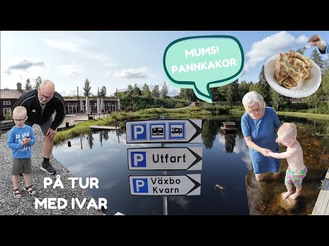 Tar husbilen till Växbo med vårt barnbarn | VLOGG