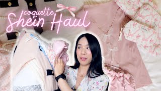 HUGE SHEIN HAUL | Feminine and Coquette Style