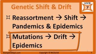 Influenza Virus: Flu, Genetic Drift & Shift, Neuraminidase & Hemagglutinin