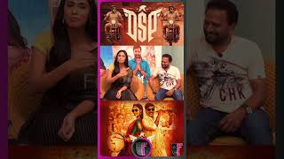 vijay sethupathi-யை மிரட்டிய scene-யை நடித்து காட்டிய Anukreethy Vas | DSP Movie Team Interview video