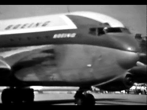 Boeing 707 Prototype "Dash 80" Promo Film - 1955