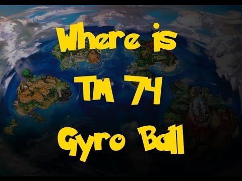 Where Is: TM 74 - Gyro Ball (Pokemon Sun/Moon)
