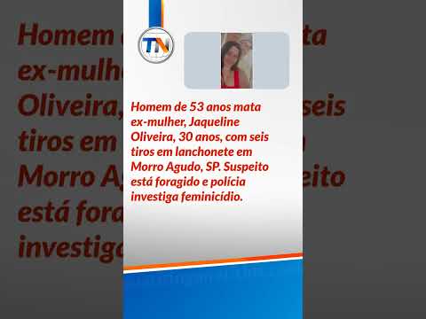 Homem mata ex-mulher em Morro Agudo, SP, e envia áudio a amigo dizendo que queria vê-la morta