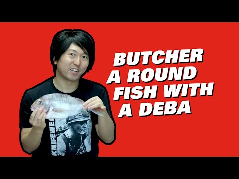 How to Butcher a Round Fish with a Deba