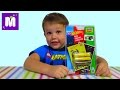 Хот Виллс лепим из набора супер теста машинку Hot Wheels clay buddies car 