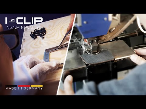 I-CLIP das BESTE mini Wallet - Made in Germany