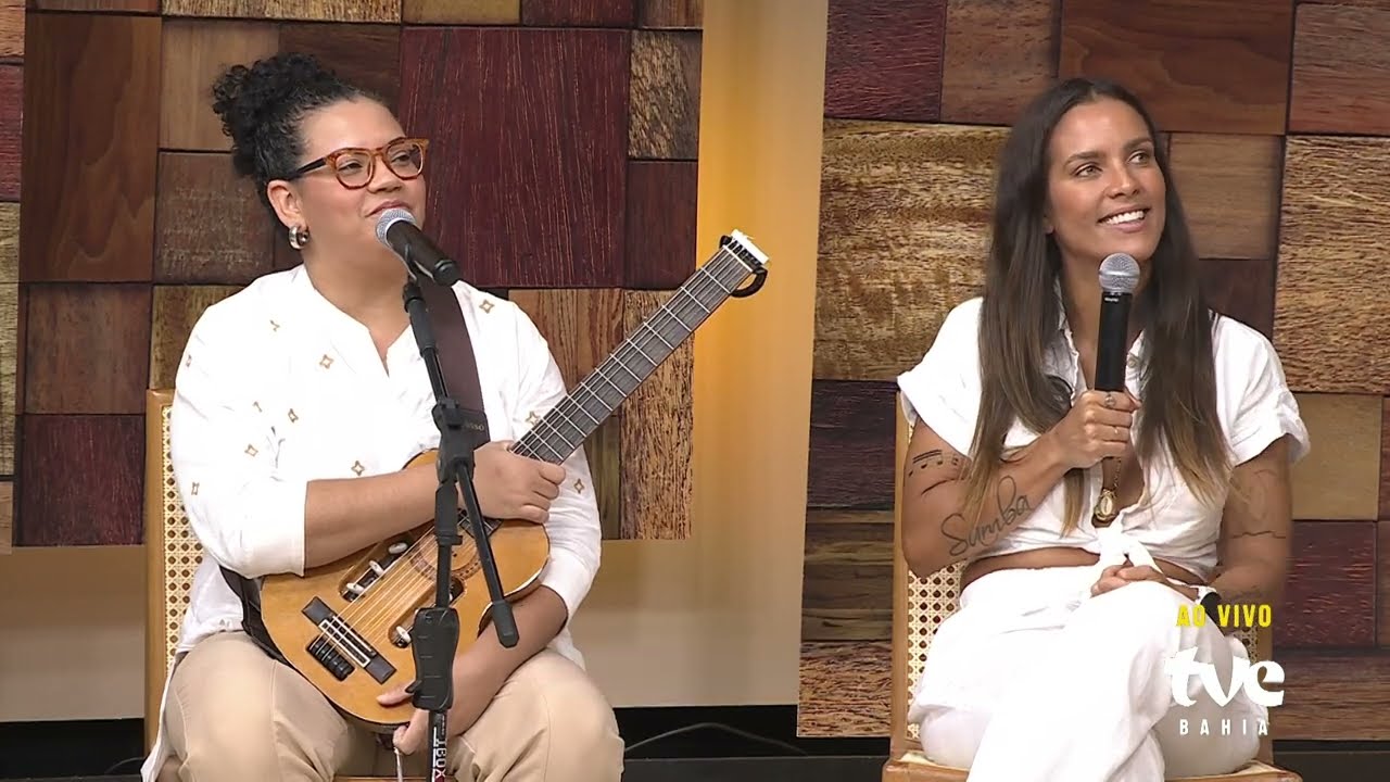 SAMBAIANA NO ESTÚDIO DO TVE REVISTA | 27/09/2024