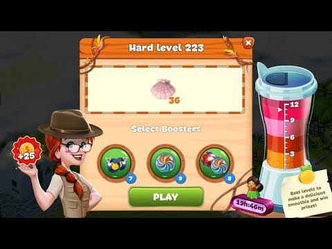 Lost Island: Blast Adventure - Level 223 (No Boosters) HD
