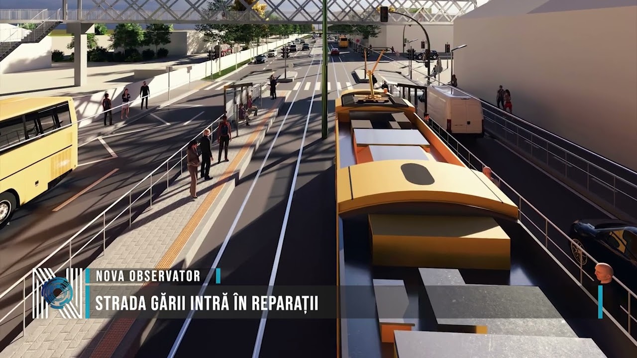 Strada Gării intră în reparații
