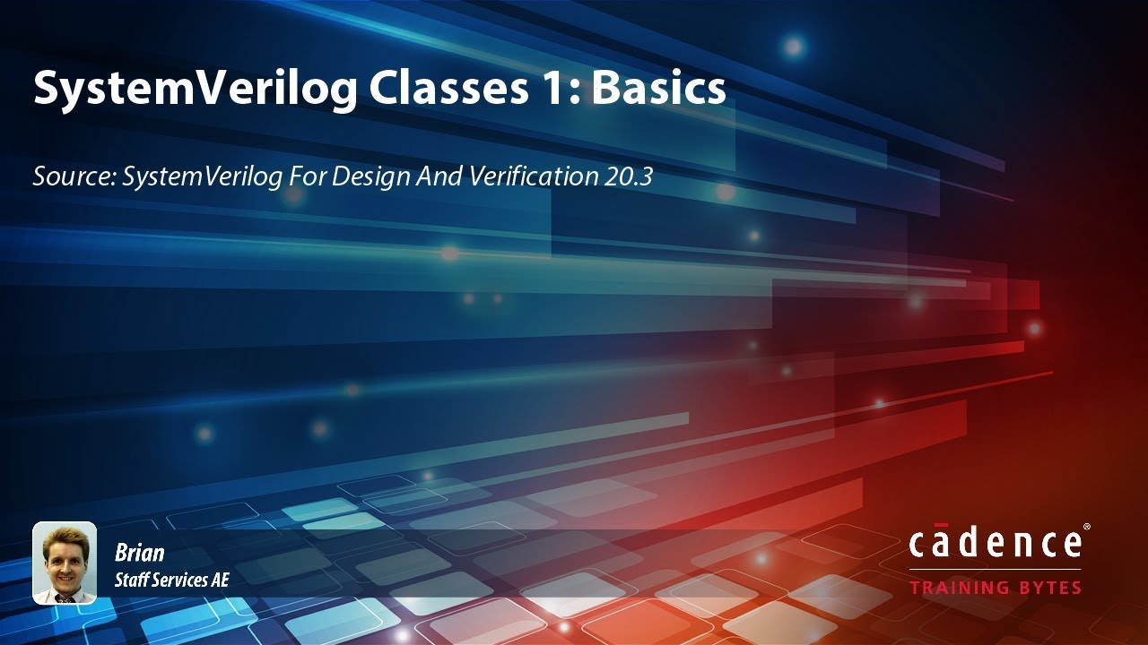 SystemVerilog Classes 1: Basics