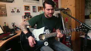 Millencolin - Fingers Crossed - acoustic punk cover by Dave Collide