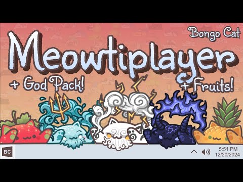 猫ちゃんがタスクバーをバシバシ叩く，作業のお供ゲーム「Bongo Cat