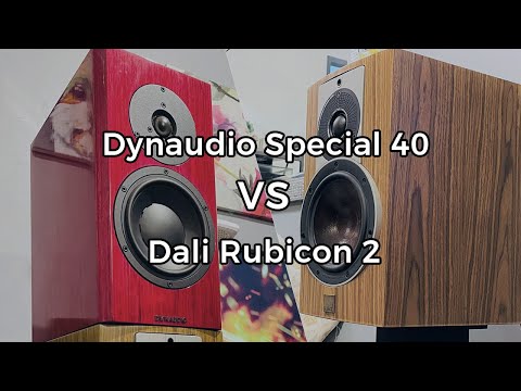 Dynaudio Special 40 vs Dali Rubicon 2 (6-song comparison)
