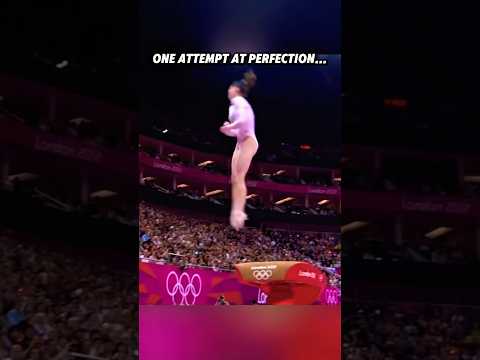 She Almost Had It…😢 #gymnastics #vault #olympics