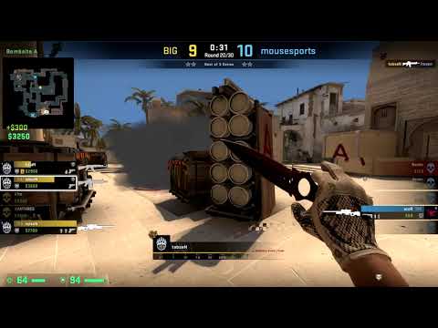 CSGO POV BIG tabseN vs mousesports on Mirage - 32 kills
