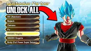 How To Get ALL New DLC 11 Custom Partners! Xenoverse 2 Free Update Partner Customization Keys