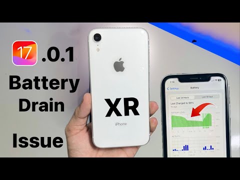 iOS 17.0.1 Battery Drain - iPhone XR Battery Drain Issue on iOS 17.0.1