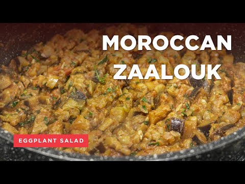 Moroccan Zaalouk – Easy & Flavorful Eggplant Dip!