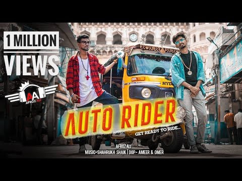 Afroz Ali - AUTO RIDER rap song | JAYANTH   Music- Shahrukh Shaik  | HYD