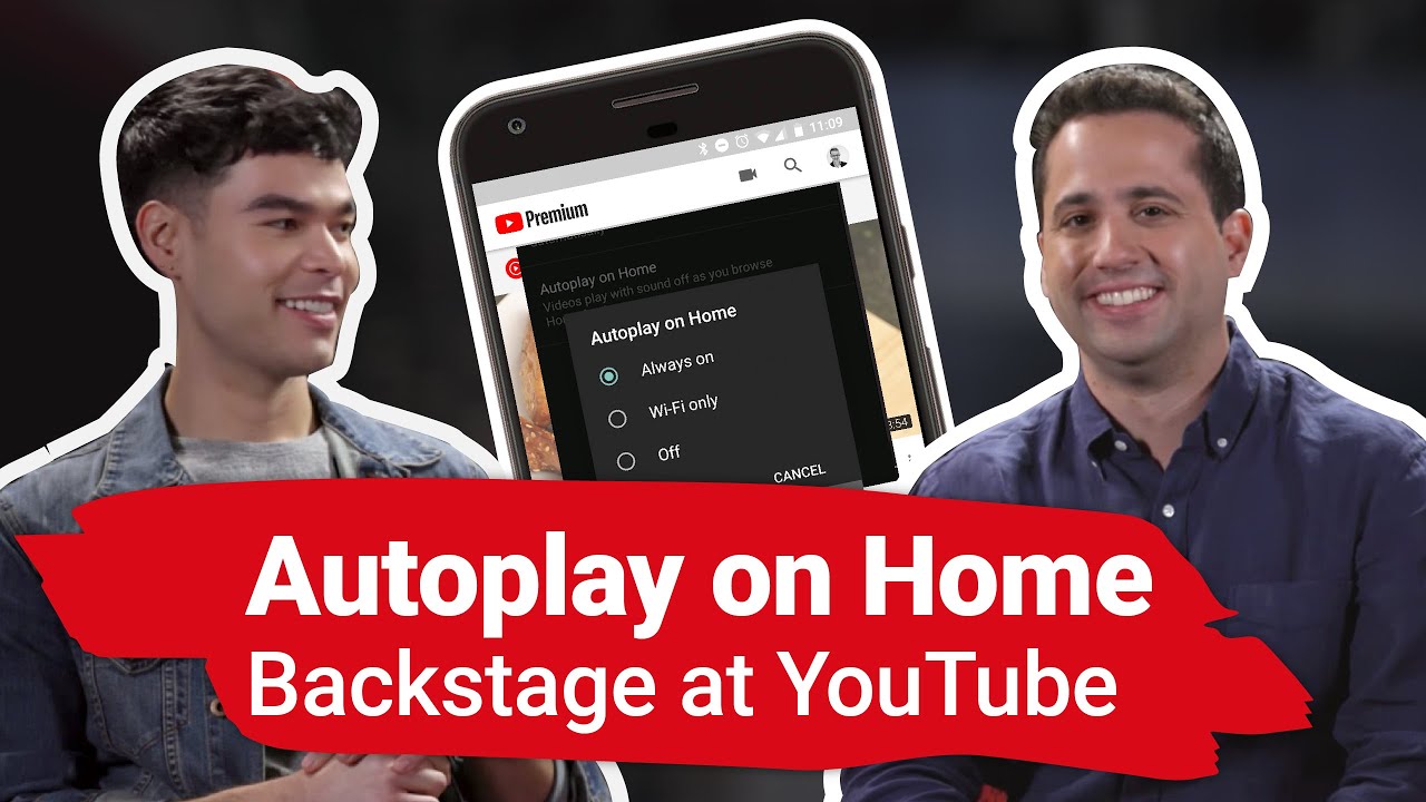 Autoplay on Home | Backstage at YouTube - YouTube