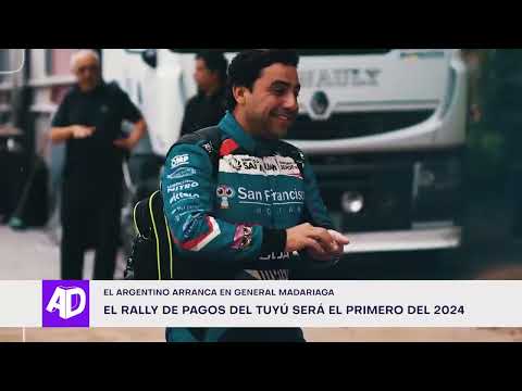 Automovilismo: el Rally Argentino arranca en Madariaga (Buenos Aires)