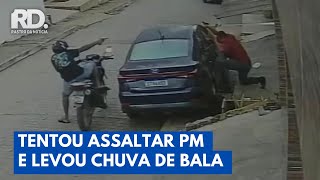 Policial Reage a Assalto e Bala Atinge Criminoso | Rastro da Notícia
