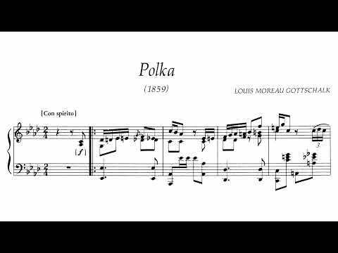 Louis Moreau Gottschalk - Polka in A-flat major, RO 275